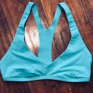 Lululemon Teal Sports Bra; 4
